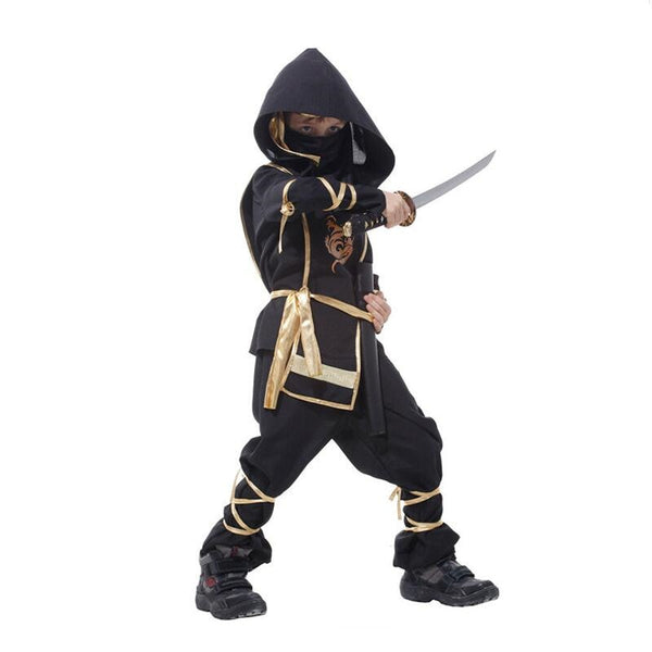 Hooded Ninja Kids Costume
