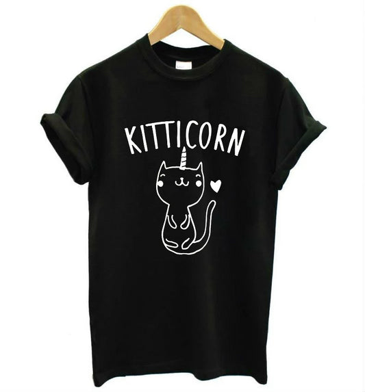 Kitticorn Kitten Unicorn Cat Women T-Shirt