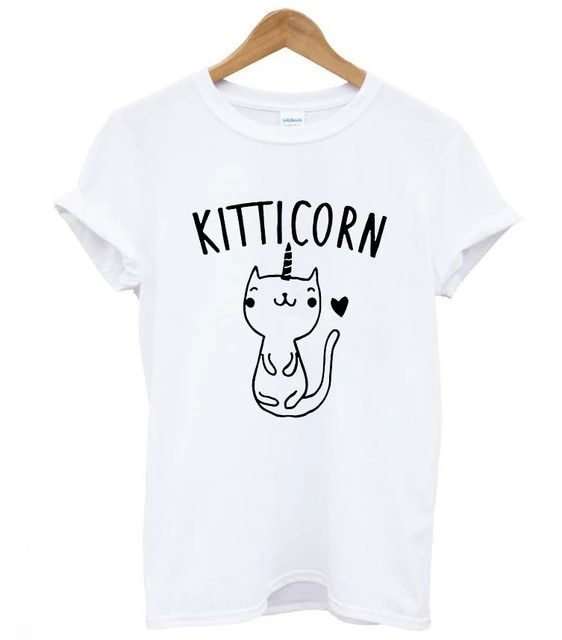 Kitticorn Kitten Unicorn Cat Women T-Shirt