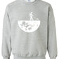 Astronaut Walking On The Moon Sweatshirt