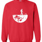 Astronaut Walking On The Moon Sweatshirt
