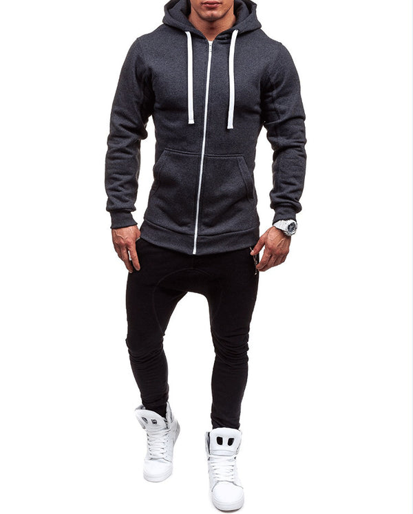 Mens Slim Fit Hoodie