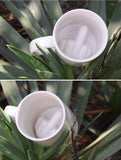 Middle Finger Novelty Coffee Cup middle finger coffee mug middle finger mug have a nice day middle finger mug middle finger coffee cup coffee mug with middle finger on bottom coffee cup with middle finger on bottom