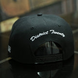 BROOKLYN Letters Solid Color Patch Snapback Hat BROOKLYN Letters Solid Color Patch Snapback Hat