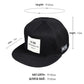 BROOKLYN Letters Solid Color Patch Snapback Hat