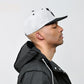 Original Grey Vintage Embroidery Character Snapback Cap