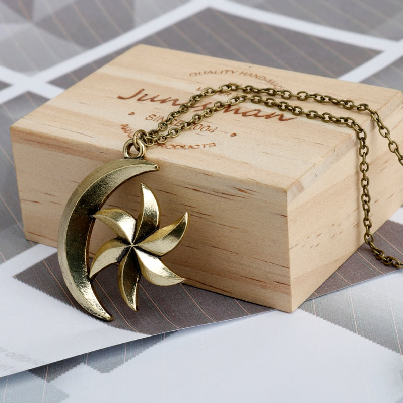 Moon Star Pendant Necklace Secondary image