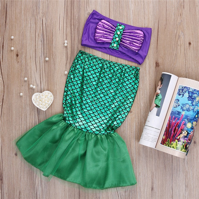 Mermaid Kids Costume