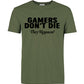 Gamers Don't Die They Respawn Video Game T-Shirt