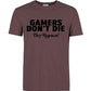 Gamers Don't Die They Respawn Video Game T-Shirt