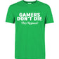 Gamers Don't Die They Respawn Video Game T-Shirt