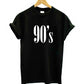 90's Letters Women's T-Shirt