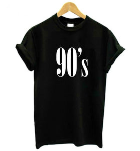 90's Letters Women's T-Shirt 90's Letters Women's T-Shirt