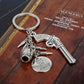 Keep Calm And Kill Zombies Gun Keychain