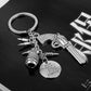 Keep Calm And Kill Zombies Gun Keychain