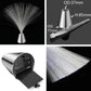 Multicolor Fiber Optic LED Lamp