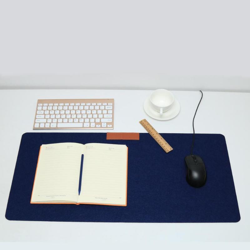 Large Office Computer Desk Mat Table Wool Felt Laptop Cushion Desk Mat Mousepad