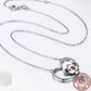 925 Sterling Silver Koala Heart Necklace