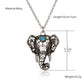 Boho Elephant Pendant Necklace