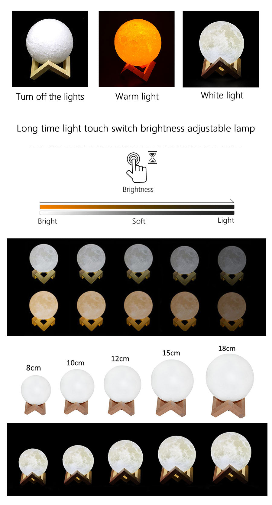 Mystical Moon Lamp Secondary image