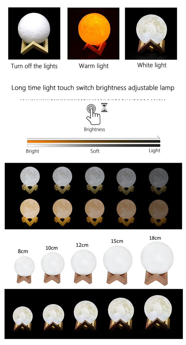 Mystical Moon Lamp