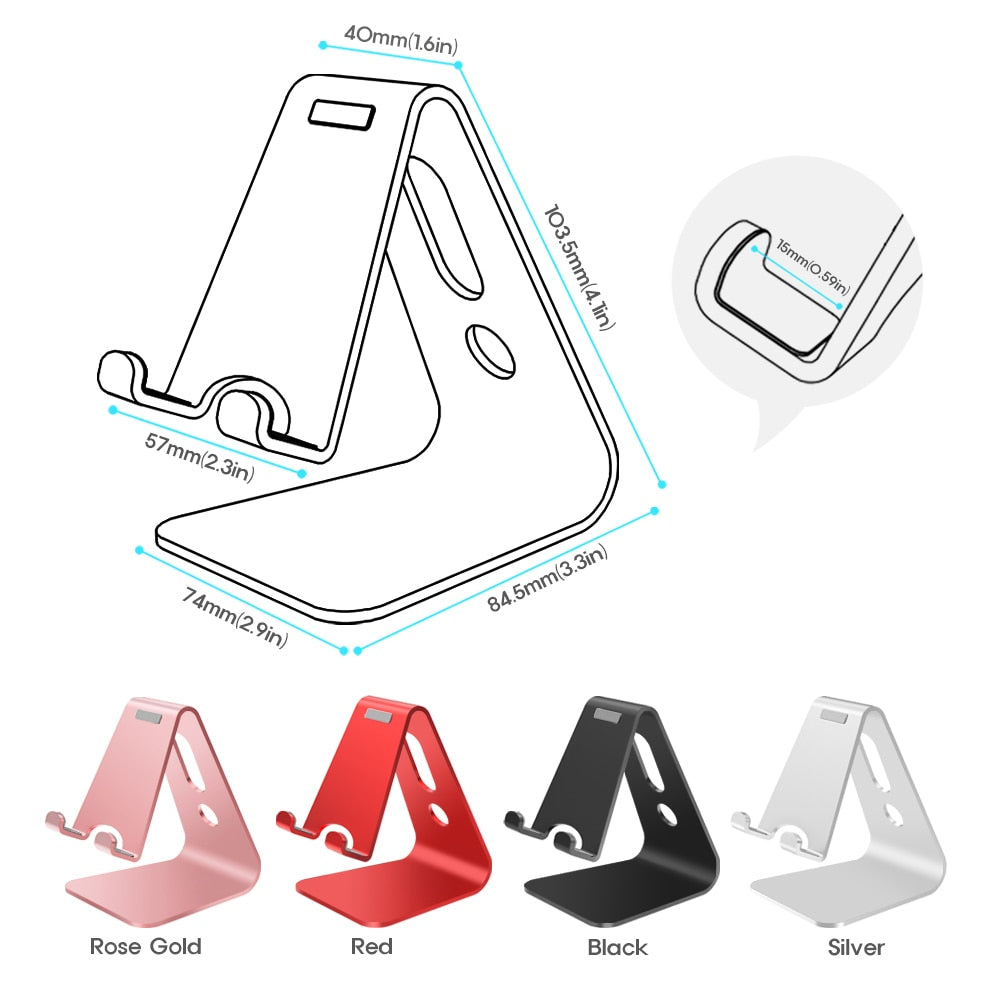 Mobile Phone Aluminium Alloy Stand