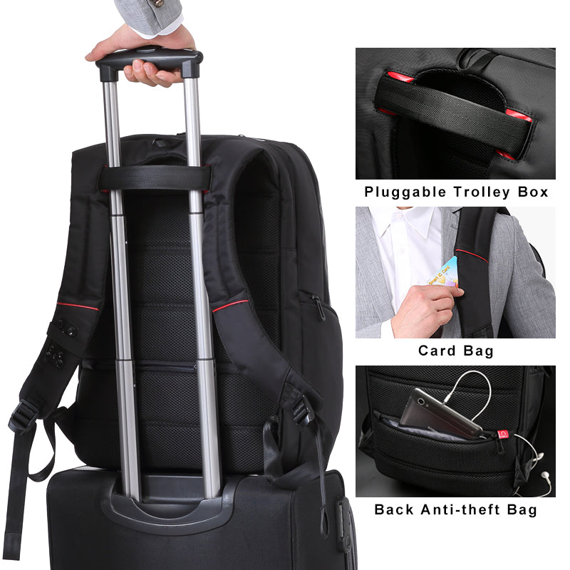 Kingsons Anti-theft USB Charging 15-17 inch Laptop Backpack Men – Superhero Gear Kingsons Anti-theft USB Charging 15-17 inch Laptop Backpack Men – Superhero Gear