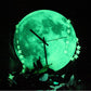 Glowing Moon Wall Clock