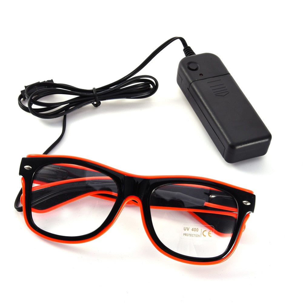 Flashing Luminescent LED Glasses