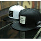 BROOKLYN Letters Solid Color Patch Snapback Hat