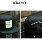 BROOKLYN Letters Solid Color Patch Snapback Hat