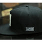 BROOKLYN Letters Solid Color Patch Snapback Hat