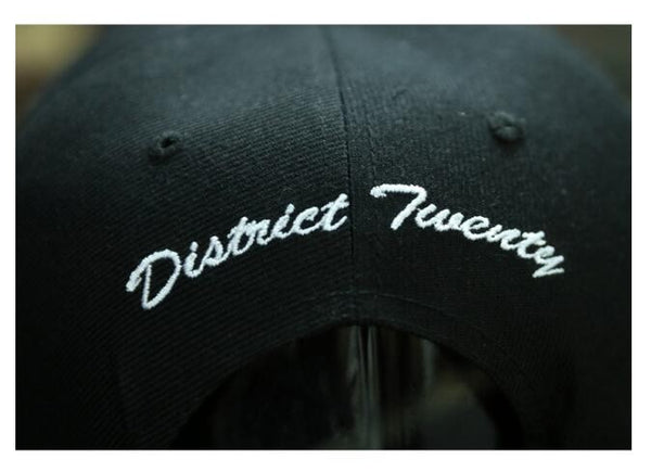BROOKLYN Letters Solid Color Patch Snapback Hat
