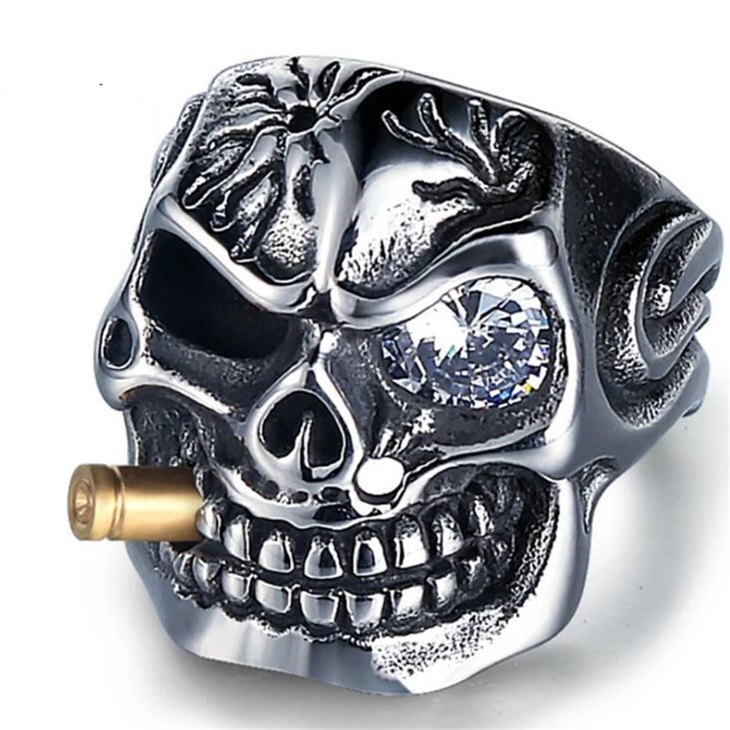 skull rings for men skull ring skull rings for women Main image