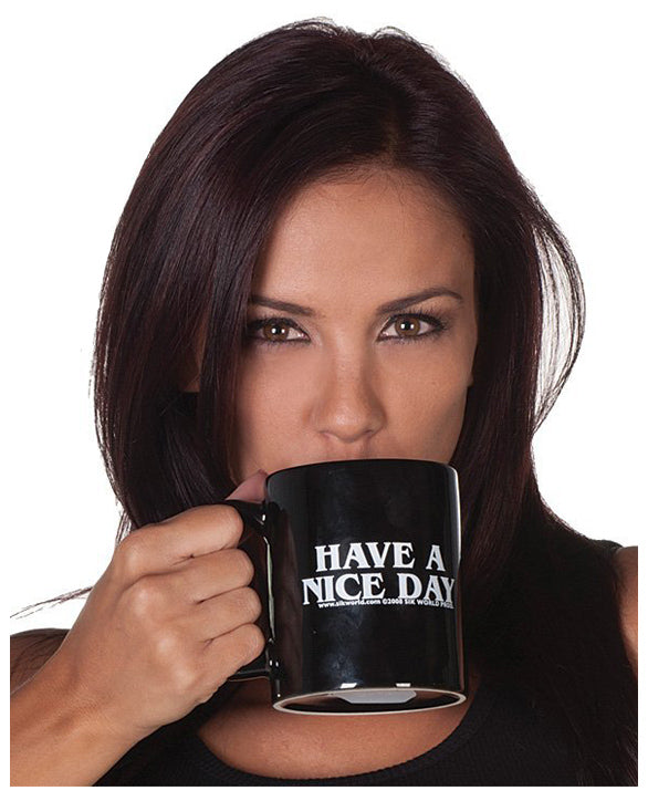 Have a Nice Day Middle Finger Funny Coffee Mug Secondary image