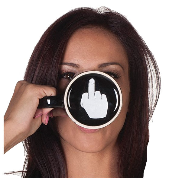 Funny Coffee Mug for Men and Women - Have A Nice Day Coffee Mug Middle  Finger Bottom | Funny White E…See more Funny Coffee Mug for Men and Women 