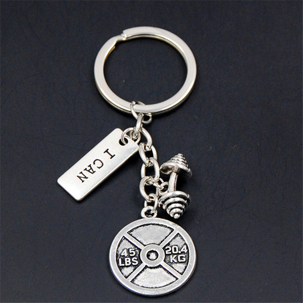 Fitness Motivation Gym Workout Keychain