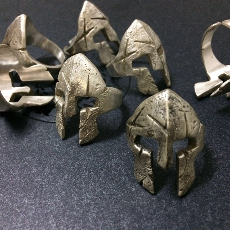 Spartan Battle Worn Helmet Ring Main image
