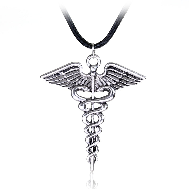 Silver Plated Registered Nurse Necklace Secondary image