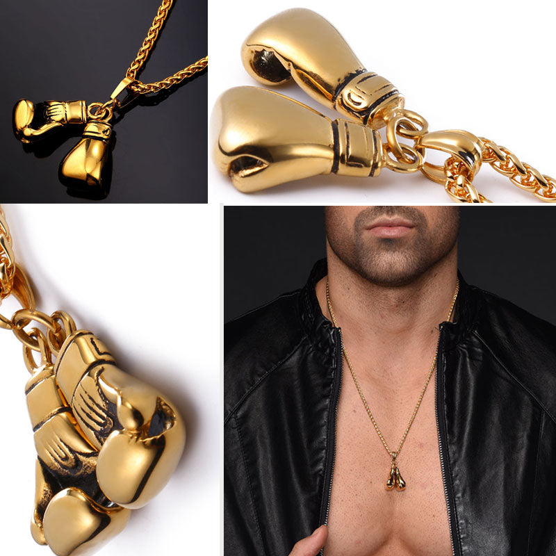 Boxing Gloves Necklace
