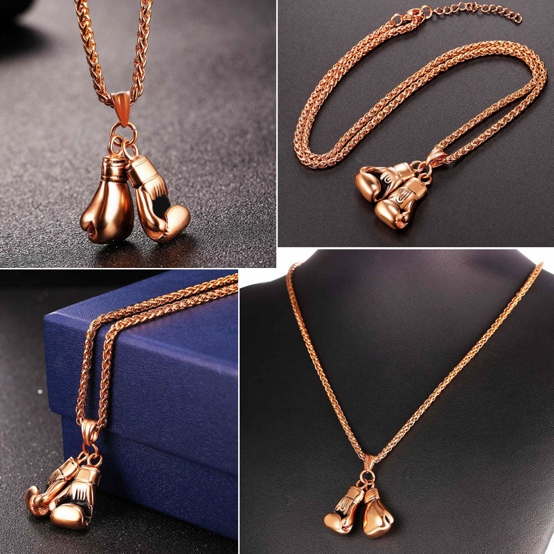 Boxing Gloves Necklace