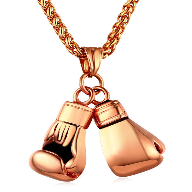Boxing Gloves Necklace