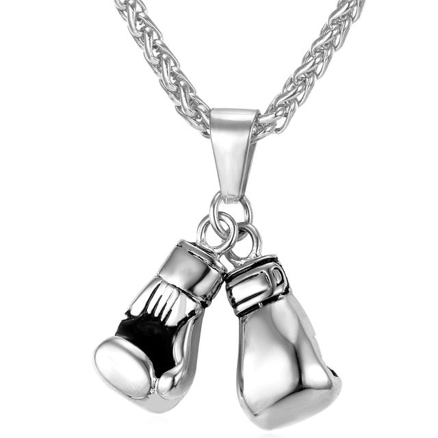 Boxing Gloves Necklace