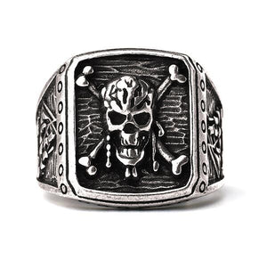 Pirate Captain Skull Ring pirate rings mens pirate rings pirate skull ring silver pirate rings pirate rings for sale sterling silver pirate rings skull rings for men skull ring skull rings for women