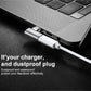 baseus magnetic macbook usb-c adaptor
