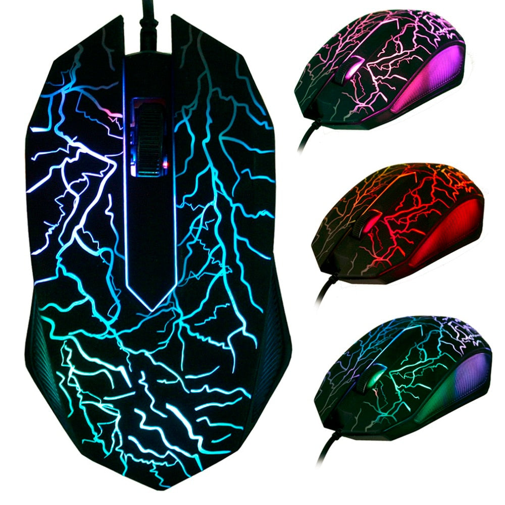 GameRaptor USB Wired Luminous Gaming Mouse 3 Buttons Main image