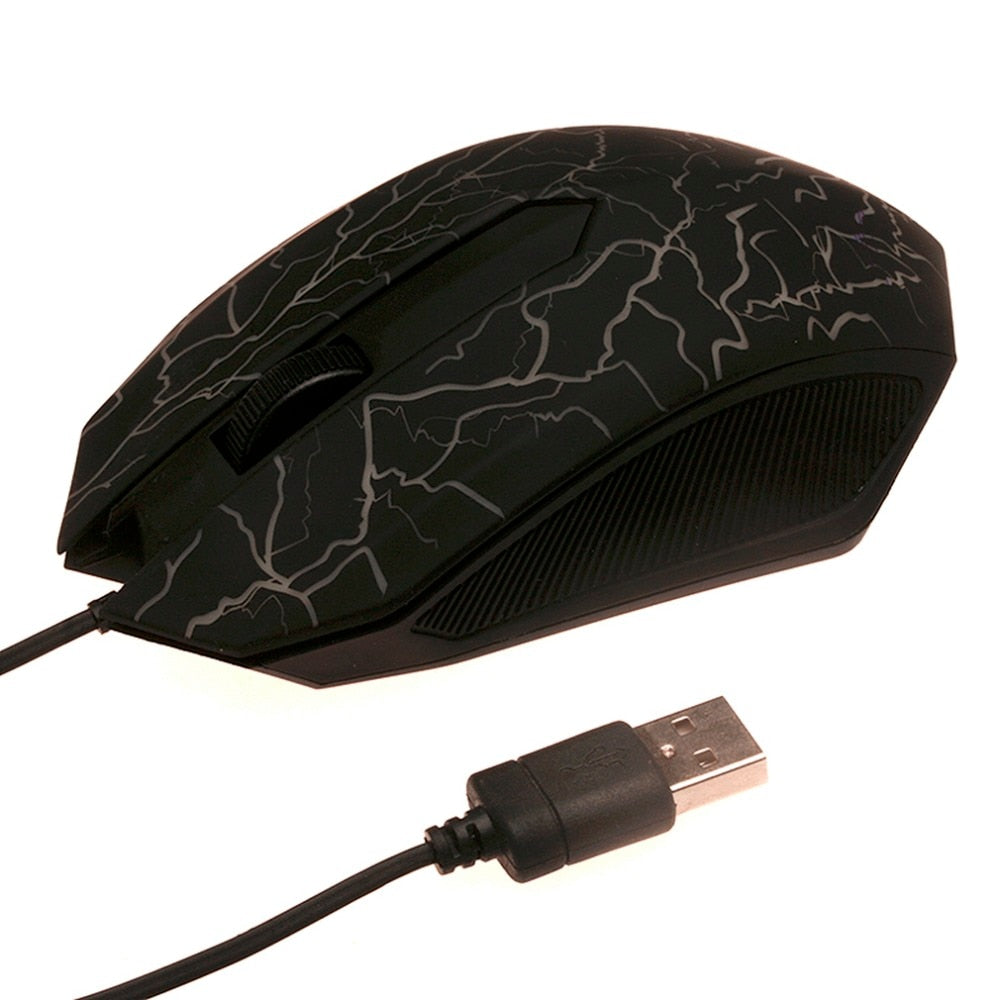 GameRaptor USB Wired Luminous Gaming Mouse 3 Buttons