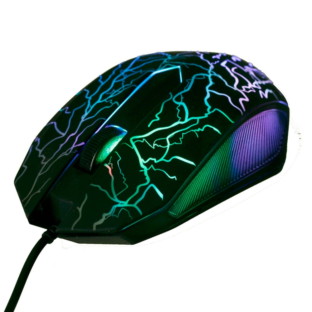 GameRaptor USB Wired Luminous Gaming Mouse 3 Buttons