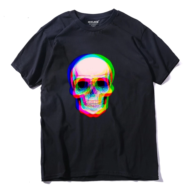 Men's 3D Skull T-Shirt