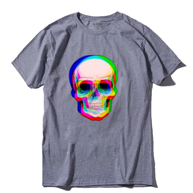 Men's 3D Skull T-Shirt